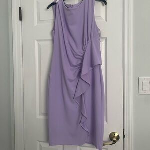 Nwt calvin klein lavender dress